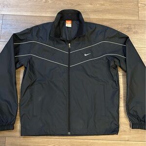 Vintage Y2K Nike Athletic Dept Windbreaker Jacket Black Men’s M